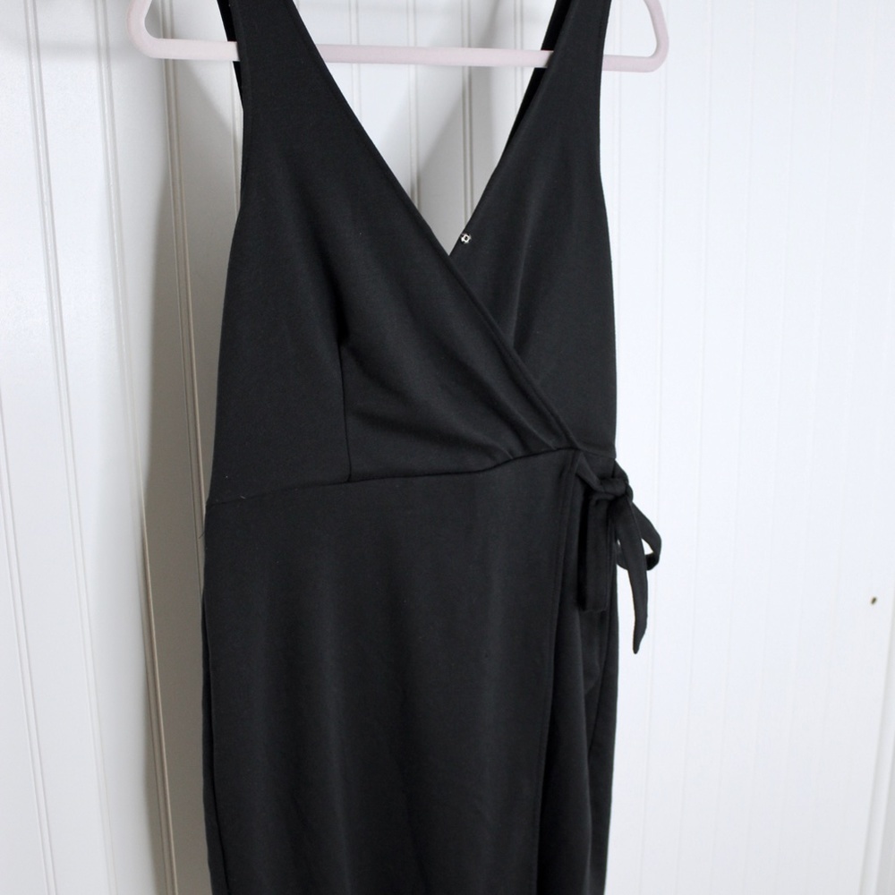 Cotton Snap Top Wrap Maternity/Nursing Dress